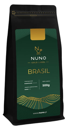 Kawa Nuno Gold Brasil Świeżo Palona 72H 500G Kraft Nuno