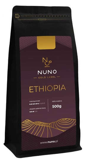 Kawa Nuno Gold Etiopia Świeżo Palona 72H 500G Kraft Nuno