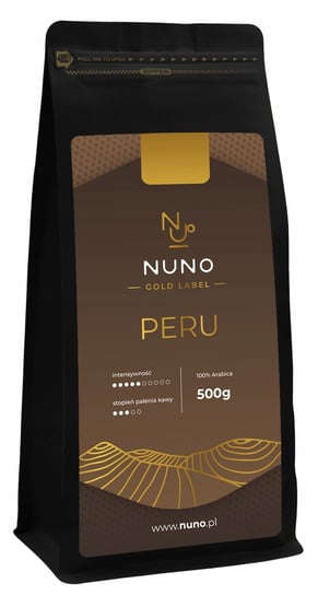 Kawa Nuno Gold Peru Świeżo Palona 72H 500G Kraft Nuno
