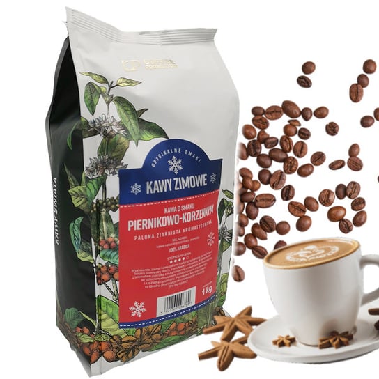 Kawa Piernikowo-Korzenna 100% ARABICA Kawy Zimowe 1KG COFFEE PROMOTION