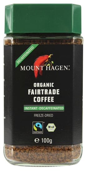 Kawa rozpuszczalna bezkofeinowa bio MOUNT HAGEN, 100 g Mount Hagen
