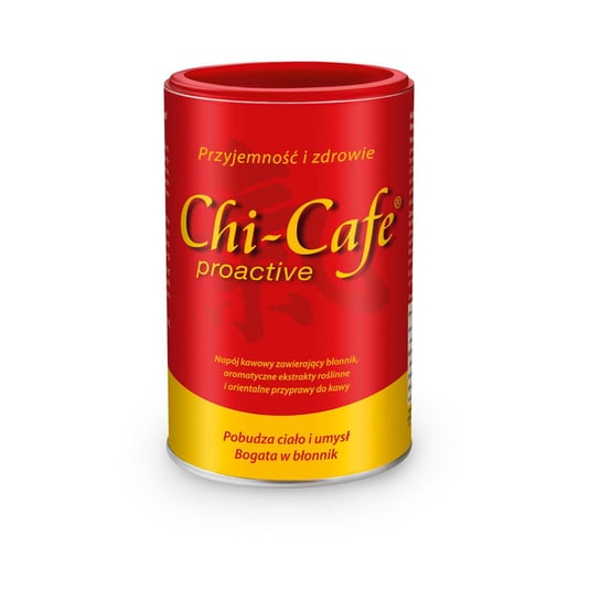 Kawa rozpuszczalna Chi-Cafe Proactive 180g Dr. Jacobs pobudza przemianę materii Dr.Jacob's