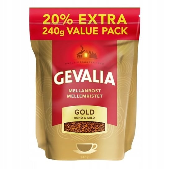 Kawa rozpuszczalna GEVALIA GOLD 240 g Gevalia