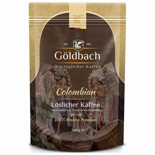 Kawa Rozpuszczalna Goldbach Colombian Zapas 200 G GÖLDBACH