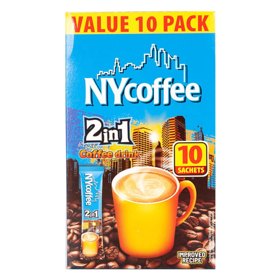 Kawa Rozpuszczalna Instant Napój Kawowy 2in1 2w1  Coffe NYcoffe 10szt NYCoffee