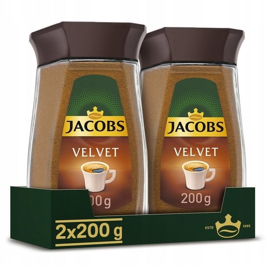 Kawa rozpuszczalna Jacobs Velvet zestaw 2x 200g Jacobs