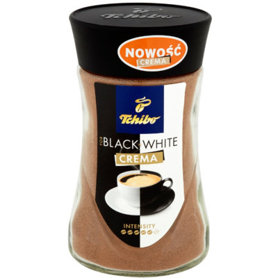 Kawa rozpuszczalna TCHIBO Black and White Crema, 180 g Tchibo