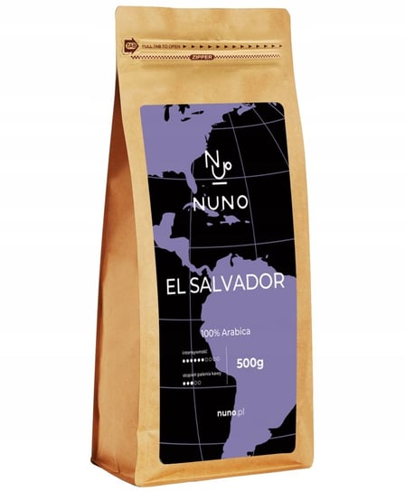 Kawa Salvador Świeża 72H Od Wypalenia Arabika 500G Nuno