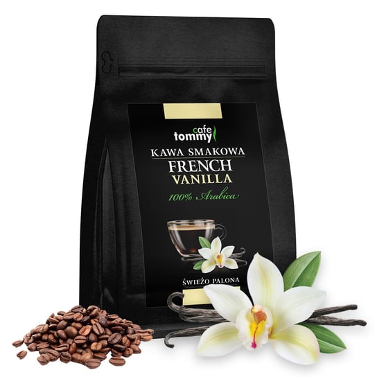Kawa smakowa French Vanilla ziarnista 250g Tommy Cafe