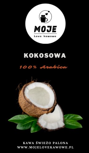 Kawa smakowa Kokosowa 1000g zmielona Moje Love Kawowe