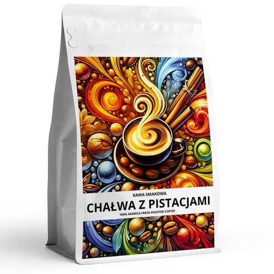 Kawa smakowa mielona CHAŁWA Z PISTACJAMI 100 % arabica Margre Caffee