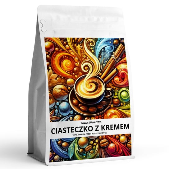 Kawa smakowa mielona CIASTECZKO Z KREMEM 100 % arabica Margre Caffee
