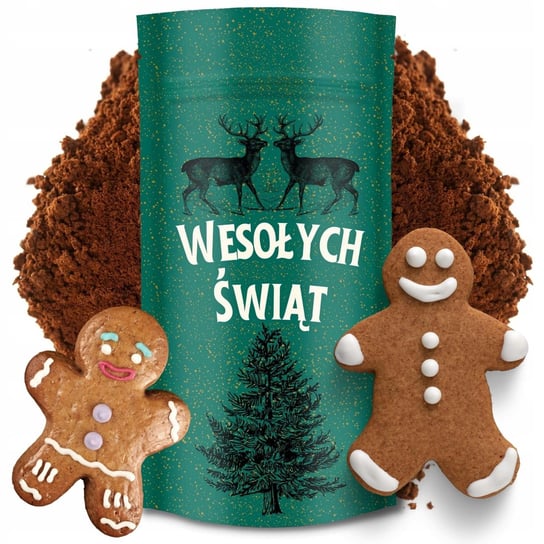 Kawa świąteczna mielona smakowa PIERNIK ALPEJSKI piernikowa 100 g prezent Green Touch