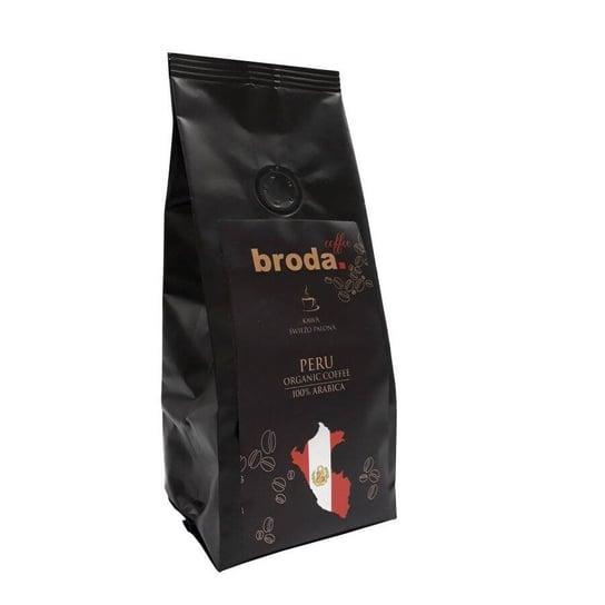 Kawa świeżo palona • PERU Organic Coffee 100% Arabica • 500g BRODA COFFEE