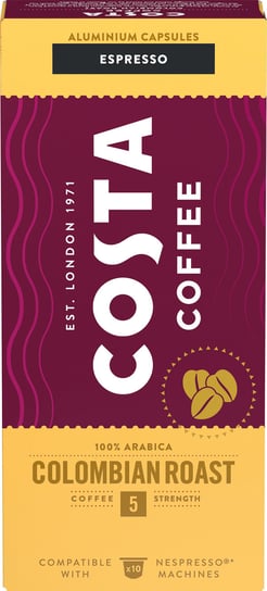 Kawa w kapsułkach Costa Coffee The Colombian Roast kompatybilne z ekspresami Nespresso®* - 10 szt. Costa Coffee
