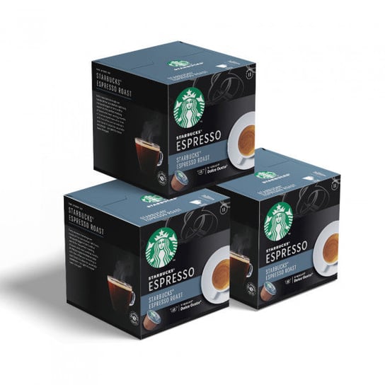 Kawa w kapsułkach do NESCAFÉ® Dolce Gusto® Starbucks Espresso Roast, 3 x 12 szt. Starbucks