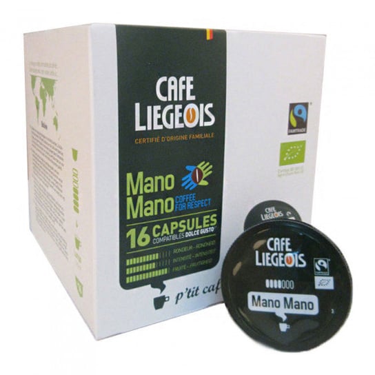 Kawa w kapsułkach Dolce Gusto® Café Liégeois „Mano Mano”, 16 szt. Cafe Liegeois