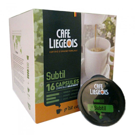 Kawa w kapsułkach Dolce Gusto® Café Liégeois „Subtil”, 16 szt. Cafe Liegeois