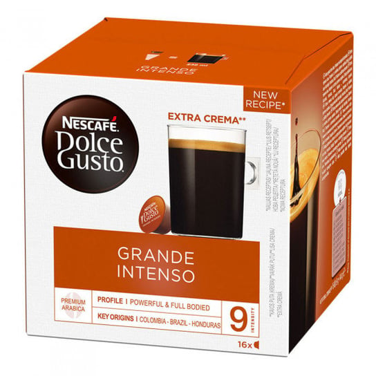 Kawa w kapsułkach NESCAFÉ Dolce Gusto „Grande Intenso“, 16 szt. Nescafe Dolce Gusto