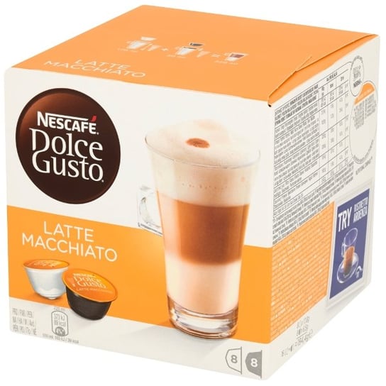 Kawa w kapsułkach NESCAFE DOLCE GUSTO Latte Macchiato, 16 kapsułek Nescafe