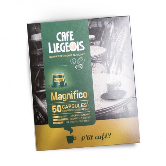 Kawa w kapsułkach NESPRESSO Café Liégeois „Magnifico“, 50 szt. Cafe Liegeois