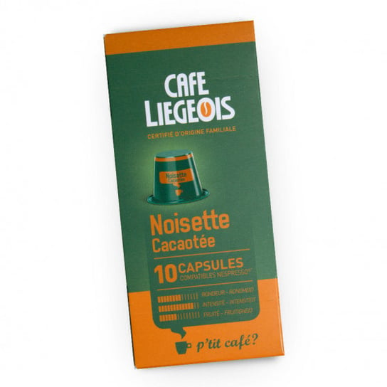 Kawa w kapsułkach NESPRESSO Café Liégeois „Noisette“, 10 szt. Cafe Liegeois