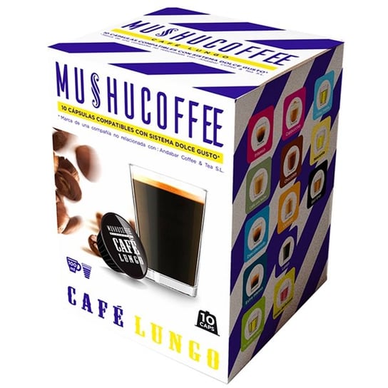Kawa w kapsułkach z systemem Dolce Gusto MUSHU COFFEE Cafe Lungo, 10 szt. Mushu Coffee