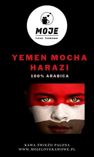 Kawa Yemen Mocha Harazi 1000G Ziarnista Moje Love Kawowe