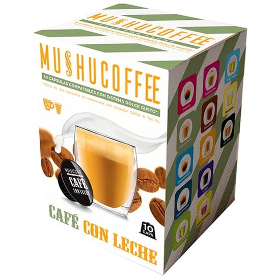 Kawa z mlekiem w kapsułkach z systemem Dolce Gusto MUSHU COFFEE Milk Coffee, 10 szt. Mushu Coffee