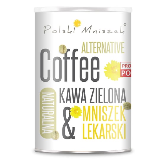 Kawa z mniszka & kawa zielona 150g KAWA BEZKOFEINOWA Polski Mniszek