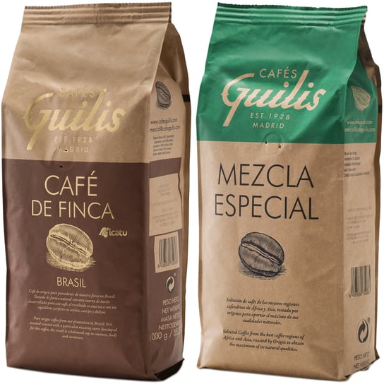 Kawa ziarnista 100% ARABIKA + MEZCLA Cafes Guilis Cafes Guilis