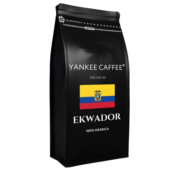 Kawa ziarnista 1kg 100% Arabica Arabika świeżo palona Ekwador Do ekspresu Yankee Caffee