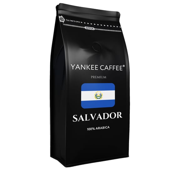 Kawa ziarnista 1kg 100% Arabica Arabika świeżo palona Salvador Do ekspresu Yankee Caffee