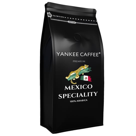 Kawa ziarnista 1kg ARABICA MEKSYK SPECIALITY Wypalana standardem SCA Yankee Caffee