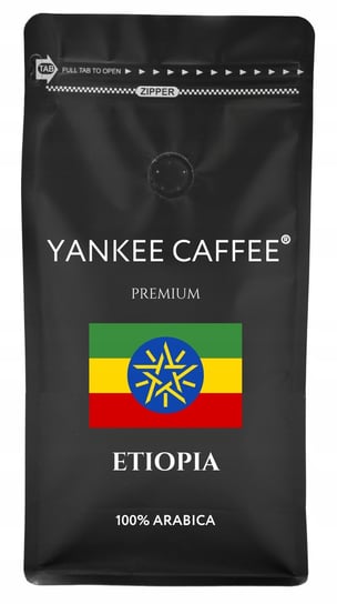 Kawa ziarnista 1kg Arabica świeżo palona Etiopia Do ekspresu i przelewu Yankee Caffee