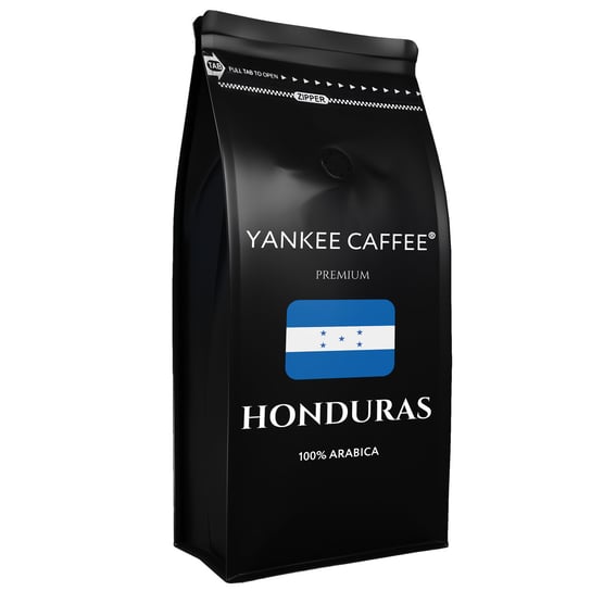 Kawa ziarnista 1kg Arabica świeżo palona Honduras Do ekspresu i przelewu Yankee Caffee