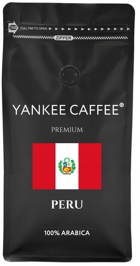 Kawa ziarnista 1kg Arabica świeżo palona Peru Yankee Caffee