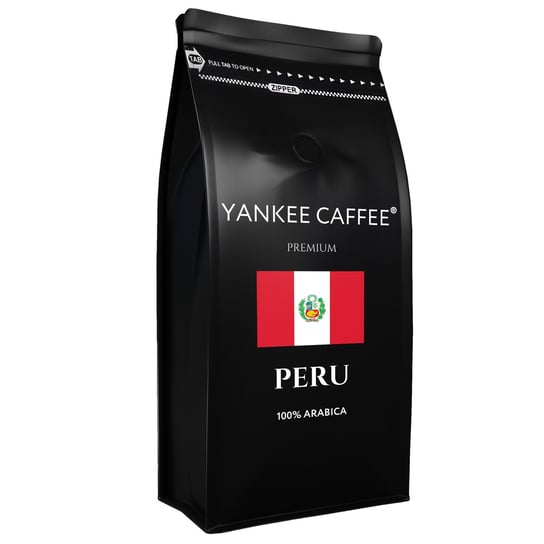 Kawa ziarnista 1kg Arabica świeżo palona Peru Yankee Caffee