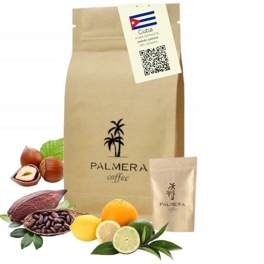 Kawa Ziarnista 1Kg Świeżo Palona 100% Arabica Cuba Palmera Coffee Eco Inna marka