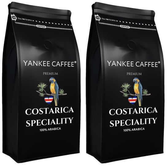 Kawa ziarnista 2kg ARABICA COSTARICA SPECIALITY (2x1kg) wypalana według SCA Yankee Caffee