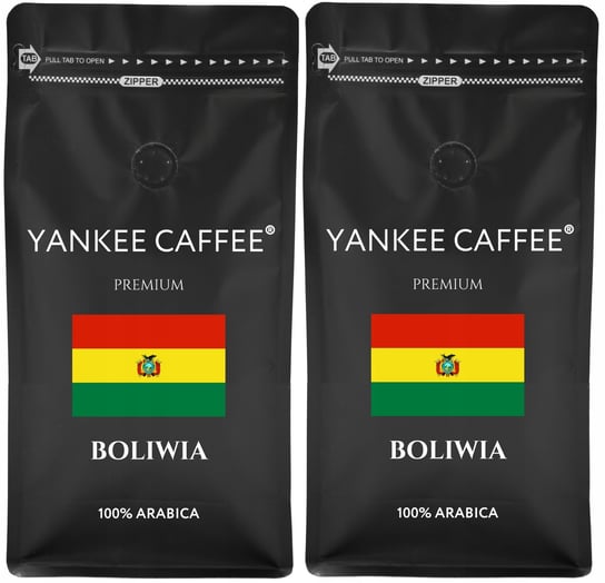 Kawa ziarnista 2kg Arabica świeżo palona Boliwia Do ekspresu i przelewu Yankee Caffee