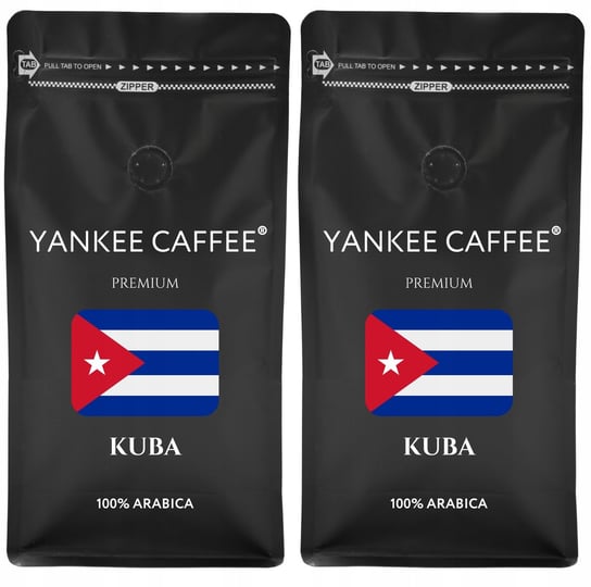 Kawa ziarnista 2kg Arabica świeżo palona Kuba Do ekspresu i przelewu Yankee Caffee