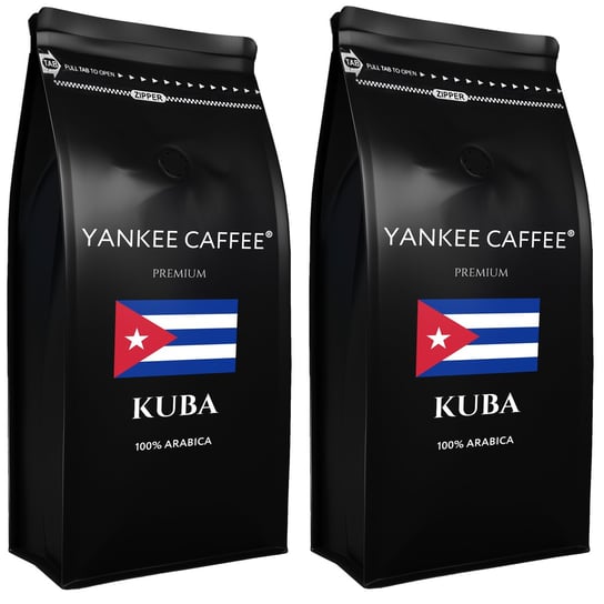 Kawa ziarnista 2kg Arabica świeżo palona Kuba Do ekspresu i przelewu Yankee Caffee