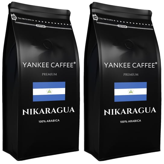 Kawa ziarnista 2kg Arabica świeżo palona Nikaragua Yankee Caffee