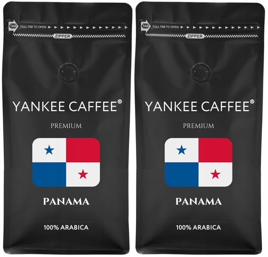 Kawa ziarnista 2kg Arabica świeżo palona Panama Do ekspresu i przelewu Yankee Caffee