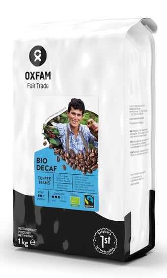 Kawa Ziarnista Bezkofeinowa Arabica/Robusta Fair Trade Bio 1 Kg - Oxfam Oxfam Fair Trade