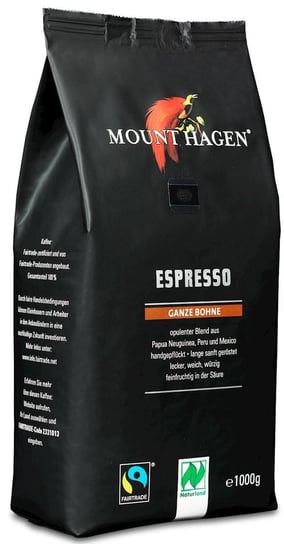 Kawa ziarnista bio MOUNT HAGEN Espresso, 1 kg Mount Hagen