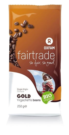 Kawa ziarnista bio OXFAM FAIR TRADE Yirgacheffe, 250 g Oxfam Fair Trade