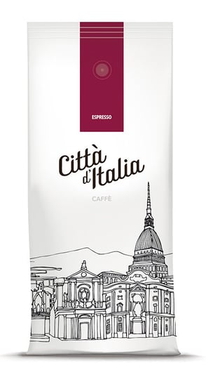 Kawa ziarnista Citta d'Italia ESPRESSO-TORINO 1 kg Inna marka