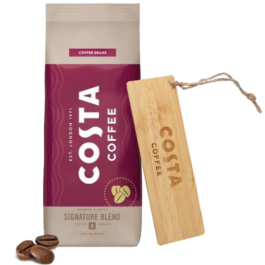 Kawa ziarnista Costa Coffee Signature Blend 1kg + PREZENT zakładka do książki Costa Coffee